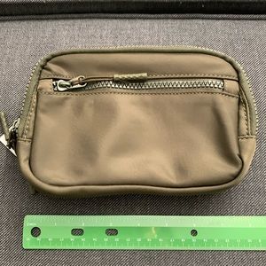 Army green waist pack